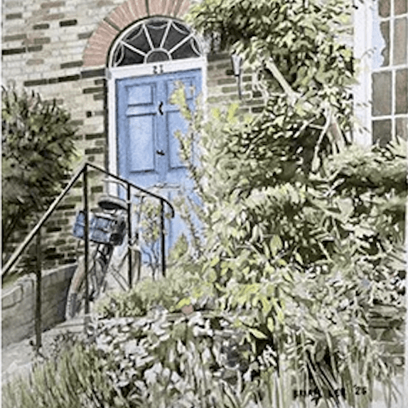 Original pastel artwork by Diane Fleischer on view at Simpsonville Fine Arts Gallery