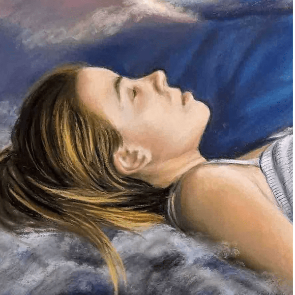 Original pastel artwork by Diane Fleischer on view at Simpsonville Fine Arts Gallery