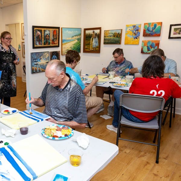 Original pastel artwork by Diane Fleischer on view at Simpsonville Fine Arts Gallery