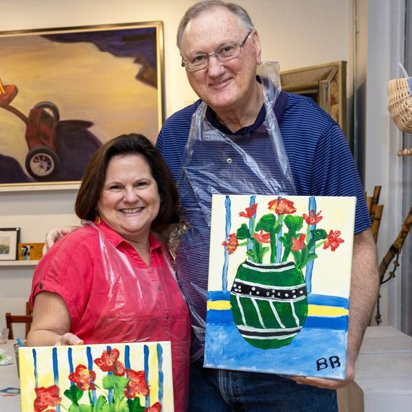 Original pastel artwork by Diane Fleischer on view at Simpsonville Fine Arts Gallery