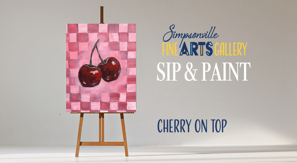 Original pastel artwork by Diane Fleischer on view at Simpsonville Fine Arts Gallery