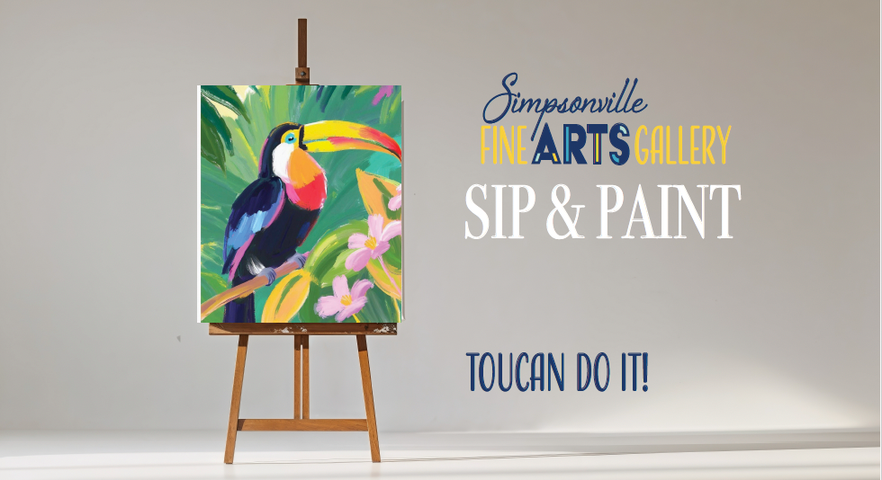 Original pastel artwork by Diane Fleischer on view at Simpsonville Fine Arts Gallery