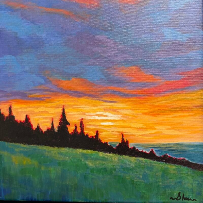 Original pastel artwork by Diane Fleischer on view at Simpsonville Fine Arts Gallery