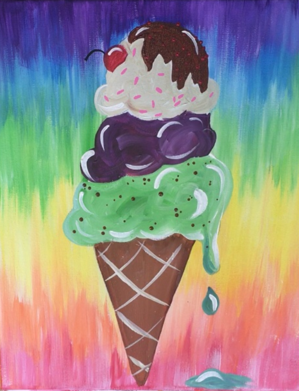 Original pastel artwork by Diane Fleischer on view at Simpsonville Fine Arts Gallery