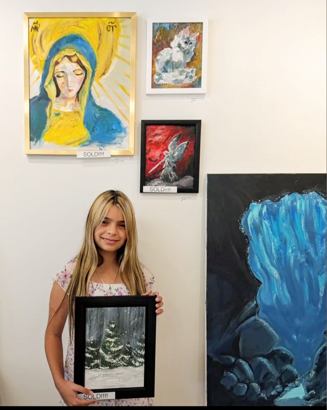 Original pastel artwork by Diane Fleischer on view at Simpsonville Fine Arts Gallery