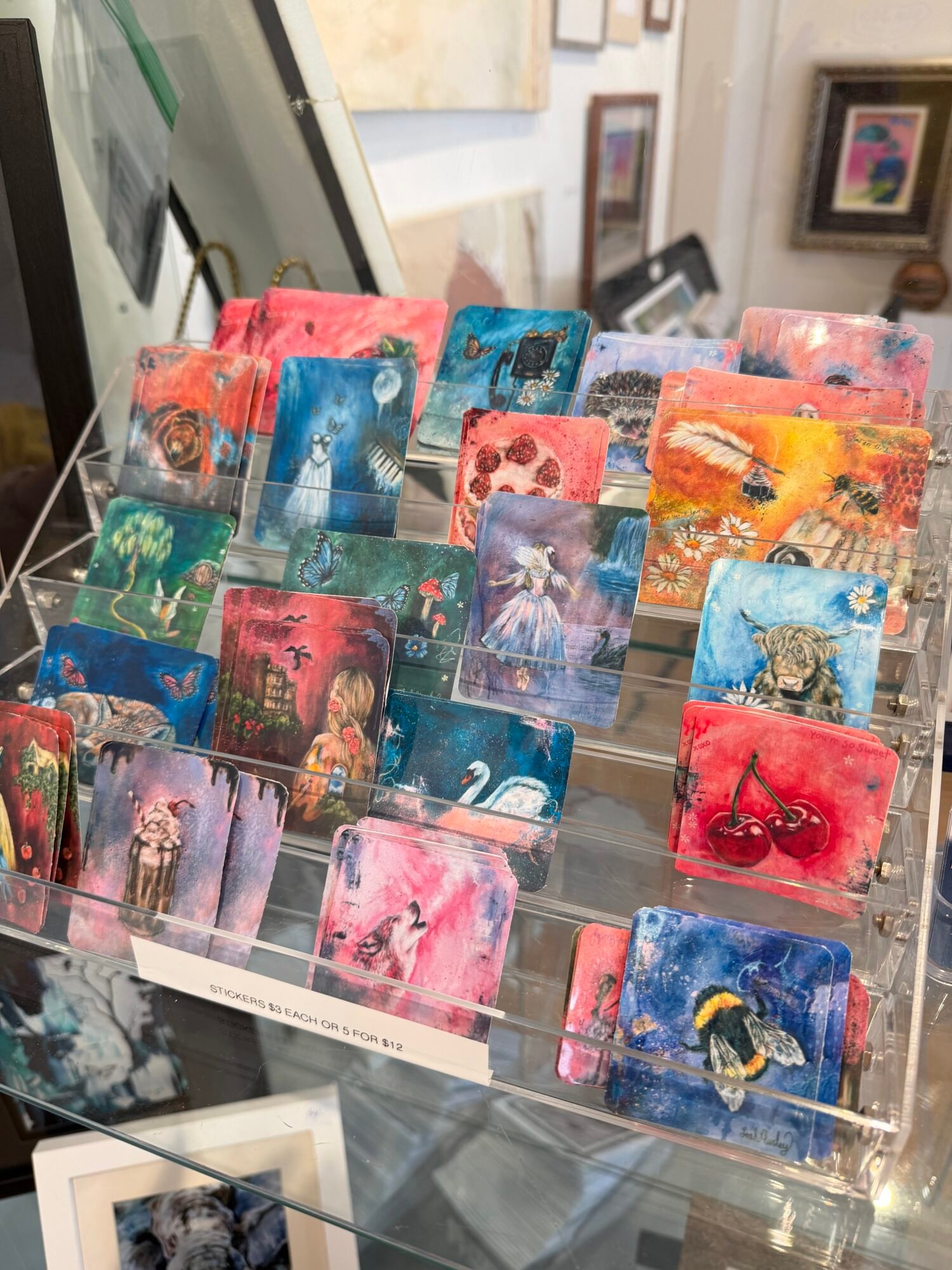 Original pastel artwork by Diane Fleischer on view at Simpsonville Fine Arts Gallery
